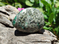 Polished Rare Emerald Mica In Matrix Free Forms x 6 From Mutoko, Zimbabwe - Toprock Gemstones and Minerals 