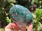 Polished Rare Emerald Mica In Matrix Free Forms x 6 From Mutoko, Zimbabwe - Toprock Gemstones and Minerals 