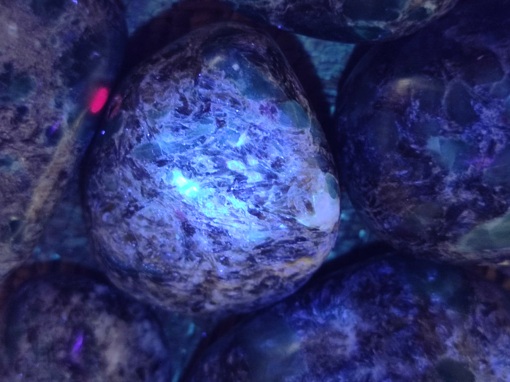 Polished Rare Emerald Mica In Matrix Free Forms x 6 From Mutoko, Zimbabwe - Toprock Gemstones and Minerals 