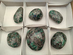 Polished Rare Emerald Mica In Matrix Free Forms x 6 From Mutoko, Zimbabwe - Toprock Gemstones and Minerals 