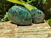 Polished Rare Emerald Mica In Matrix Free Forms x 6 From Mutoko, Zimbabwe - Toprock Gemstones and Minerals 