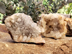 Natural Limonite Quartz Clusters x 4 From Solwezi, Zambia - Toprock Gemstones and Minerals 