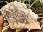 Natural Limonite Quartz Clusters x 4 From Solwezi, Zambia - Toprock Gemstones and Minerals 