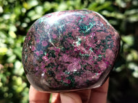 Polished Ruby Corundum In Chrome Verdite Free Forms x 3 From Zimbabwe - Toprock Gemstones and Minerals 