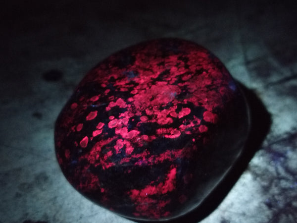 Polished Ruby Corundum In Chrome Verdite Free Forms x 3 From Zimbabwe - Toprock Gemstones and Minerals 