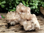 Natural Smokey Phantom Quartz Clusters x 4 From Luena, Congo - Toprock Gemstones and Minerals 