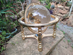 Polished Lead Glass World Globe - Sold Per Item - From China - Toprock Gemstones and Minerals 
