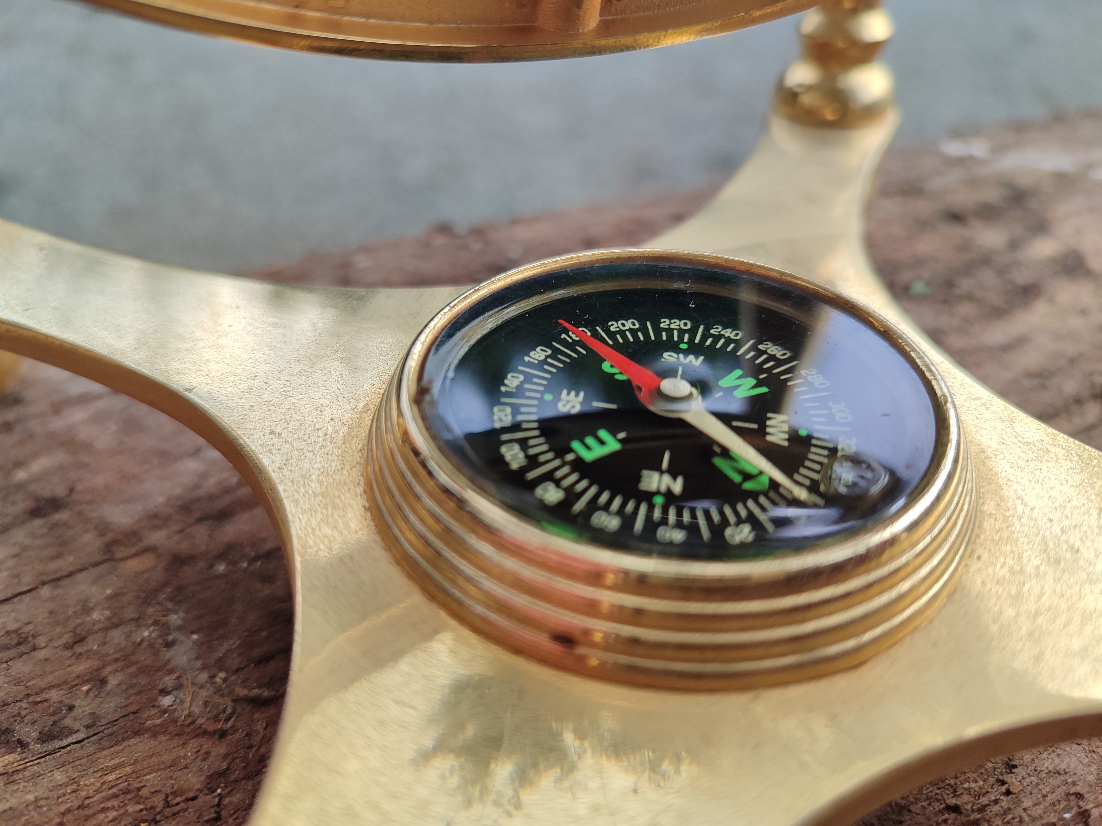 Polished Lead Glass World Globe - Sold Per Item - From China - Toprock Gemstones and Minerals 