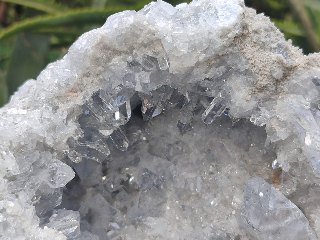 Natural Celestite Geode Specimen x 1 From Sakoany, Madagascar - Toprock Gemstones and Minerals 