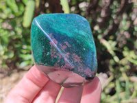 Polished Ruby Corundum In Chrome Verdite Free Forms x 12 From Zimbabwe - Toprock Gemstones and Minerals 