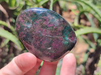 Polished Ruby Corundum In Chrome Verdite Free Forms x 12 From Zimbabwe - Toprock Gemstones and Minerals 