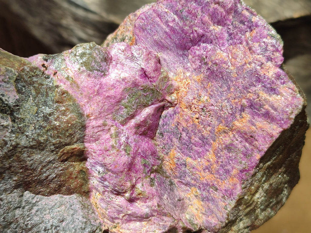 Natural Stichtite Cobbed Specimens x 4 From Barberton, South Africa - Toprock Gemstones and Minerals 