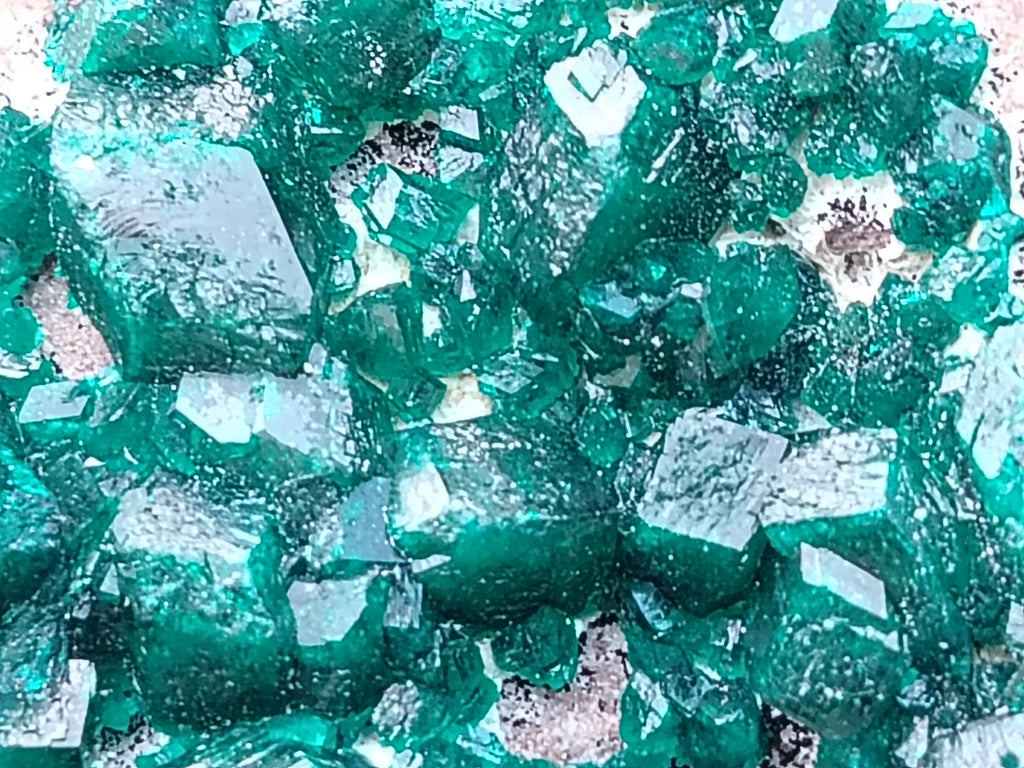 Natural Large Dioptase Specimen x 1 From Likasi, Congo - Toprock Gemstones and Minerals 