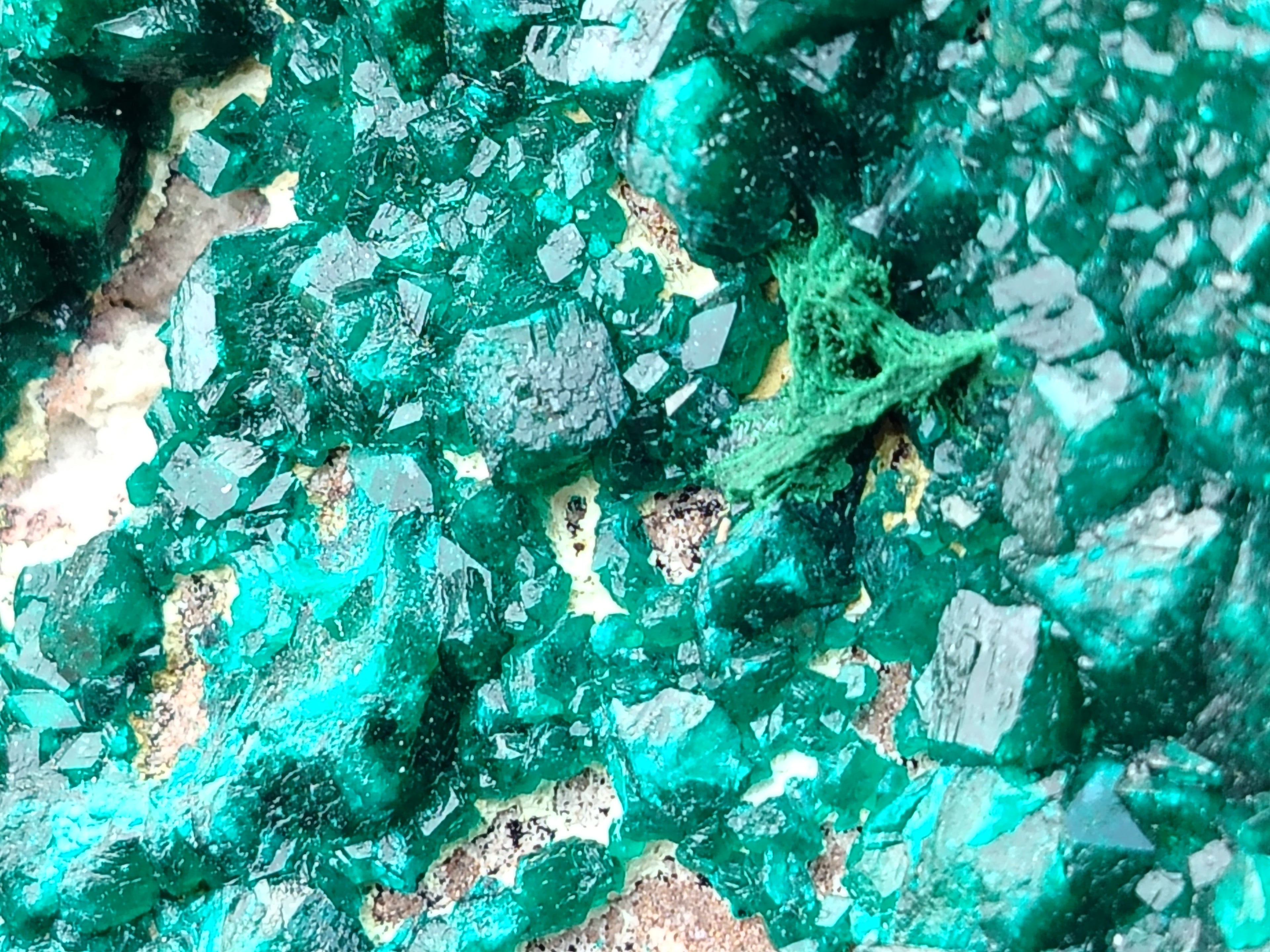 Natural Large Dioptase Specimen x 1 From Likasi, Congo - Toprock Gemstones and Minerals 