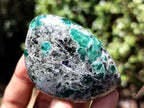 Polished Rare Emerald Mica In Matrix Free Forms x 12 From Mutoko, Zimbabwe - Toprock Gemstones and Minerals 