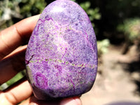 Polished Stichtite Standing Free Forms x 6 From Barberton, South Africa - Toprock Gemstones and Minerals 