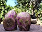 Polished Stichtite Standing Free Forms x 6 From Barberton, South Africa - Toprock Gemstones and Minerals 