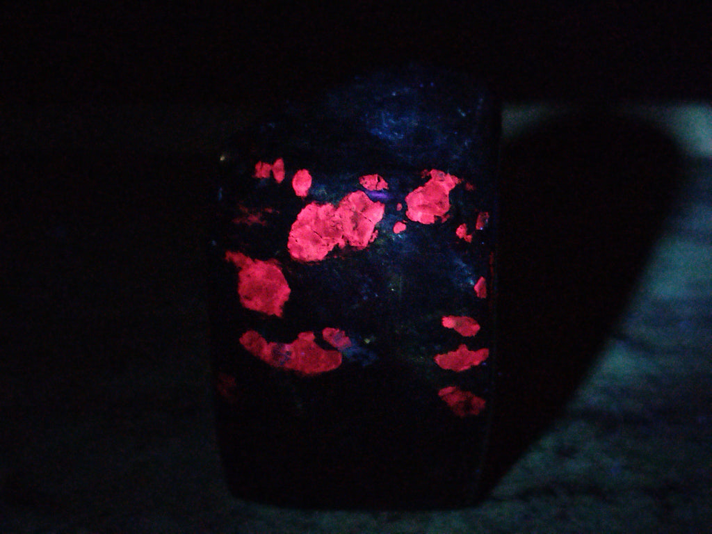 Polished Ruby Corundum In Chrome Verdite Standing Free Forms x 3 From Zimbabwe - Toprock Gemstones and Minerals 