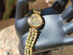 Hand Made Unakite Wristwatches x 2 From South Africa - Toprock Gemstones and Minerals 