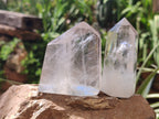 Polished Clear Quartz Crystals x 12 From Madagascar - Toprock Gemstones and Minerals 