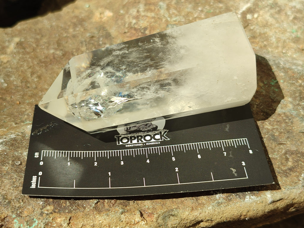 Polished Clear Quartz Crystals x 12 From Madagascar - Toprock Gemstones and Minerals 