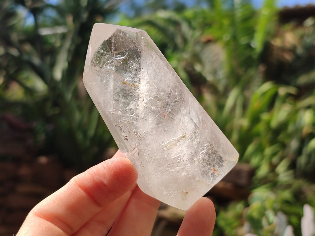 Polished Clear Quartz Crystals x 12 From Madagascar - Toprock Gemstones and Minerals 