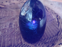 Polished Black Tourmaline Standing Free Forms x 2 From Madagascar - Toprock Gemstones and Minerals 
