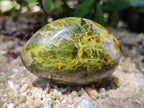 Polished Green Opal Palm Stones x 12 From Antsirabe, Madagascar - Toprock Gemstones and Minerals 