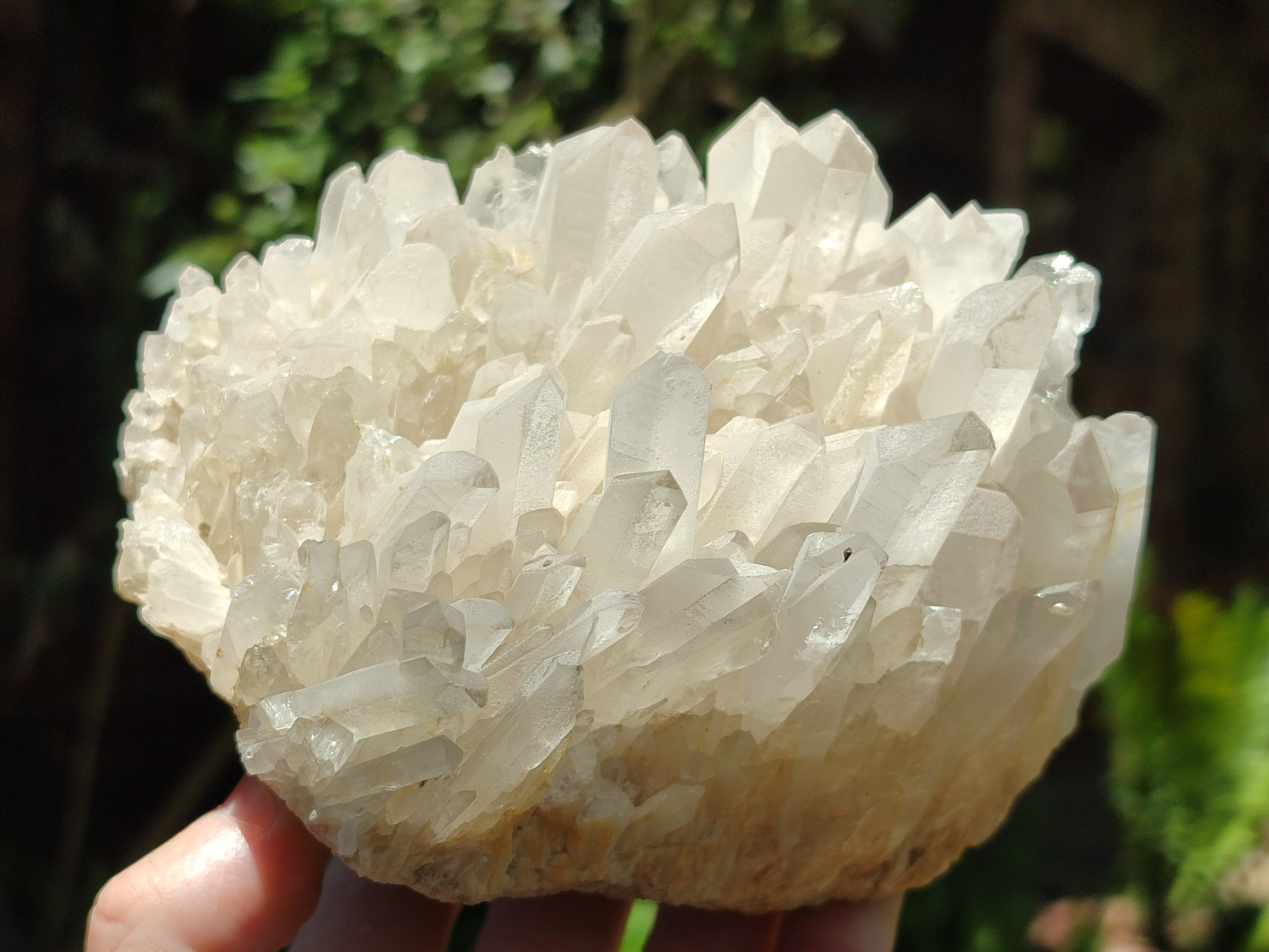 Natural Quartz Clusters x 2 From Madagascar - Toprock Gemstones and Minerals 