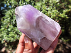 Polished Chevron Amethyst Points x 6 From Madagascar - Toprock Gemstones and Minerals 