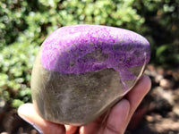 Polished Stichtite Standing Free Forms x 4 From Barberton, South Africa - Toprock Gemstones and Minerals 