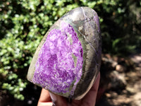 Polished Stichtite Standing Free Forms x 4 From Barberton, South Africa - Toprock Gemstones and Minerals 