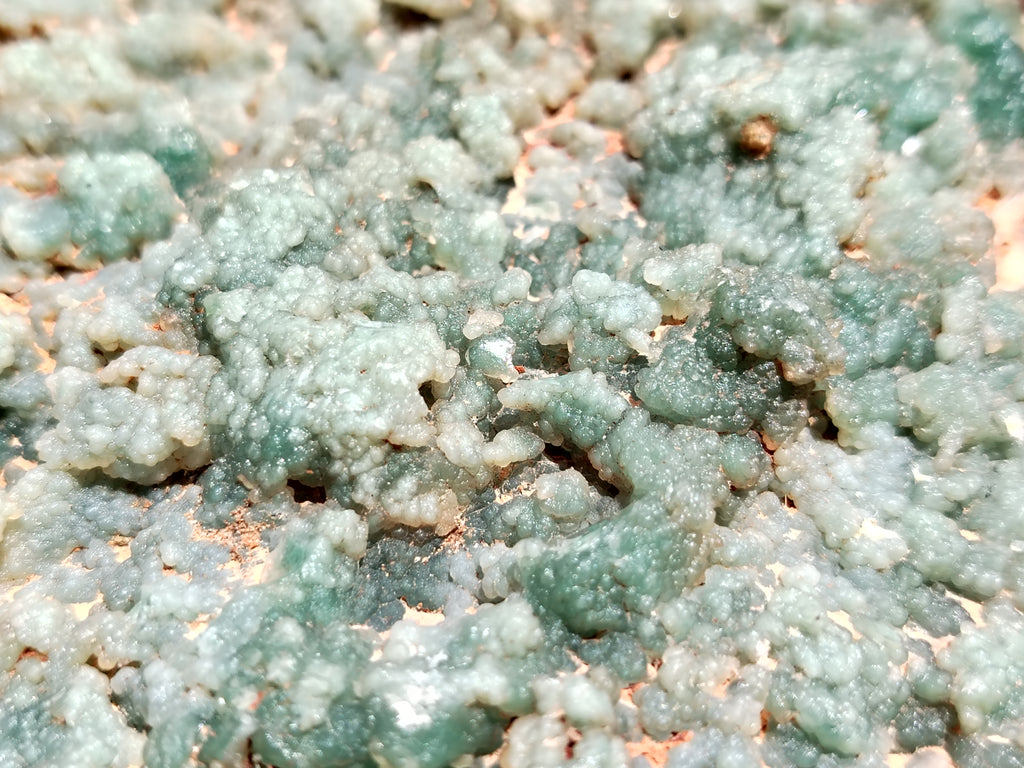 Polished On One Side Emerald Mtorolite Plates x 2 From Mutorashanga, Zimbabwe - Toprock Gemstones and Minerals 