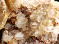 Natural Limonite Quartz Clusters x 4 From Solwezi, Zambia - Toprock Gemstones and Minerals 