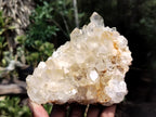 Natural Limonite Quartz Clusters x 4 From Solwezi, Zambia - Toprock Gemstones and Minerals 