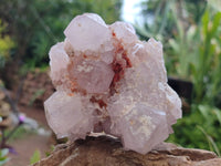 Natural Amethyst Spirit Quartz Clusters x 3 From Boekenhouthoek, South Africa