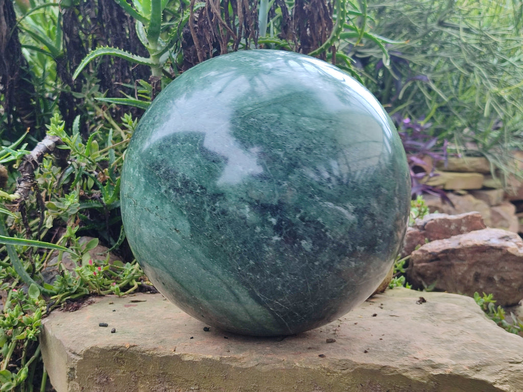 Polished Giant Jadeite Sphere x 1 From China - Toprock Gemstones and Minerals 