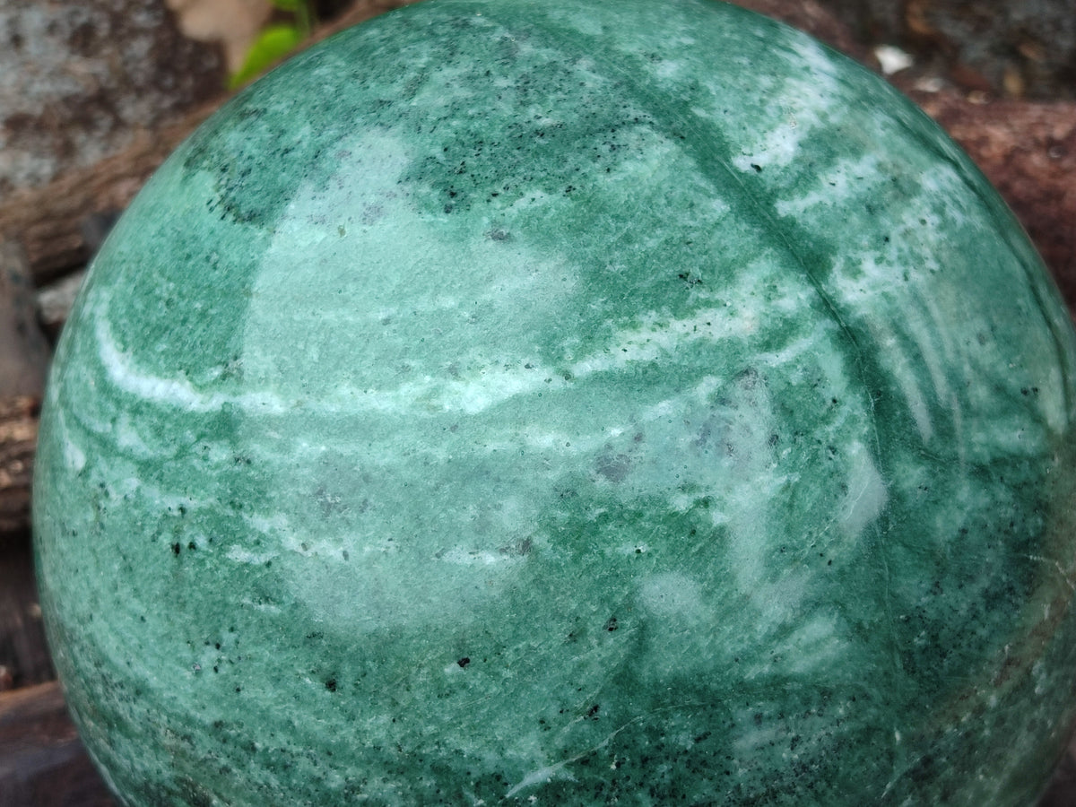 Polished Giant Jadeite Sphere x 1 From China - Toprock Gemstones and Minerals 