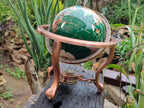 Polished Mixed Gemstone World Globe x 1 From China - Toprock Gemstones and Minerals 