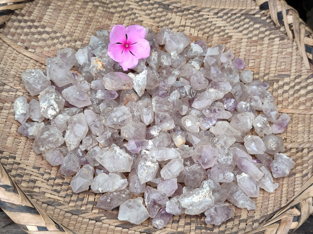 Natural Zululand Amethyst Crystals x 1.6 Kg Lot From South Africa - Toprock Gemstones and Minerals 