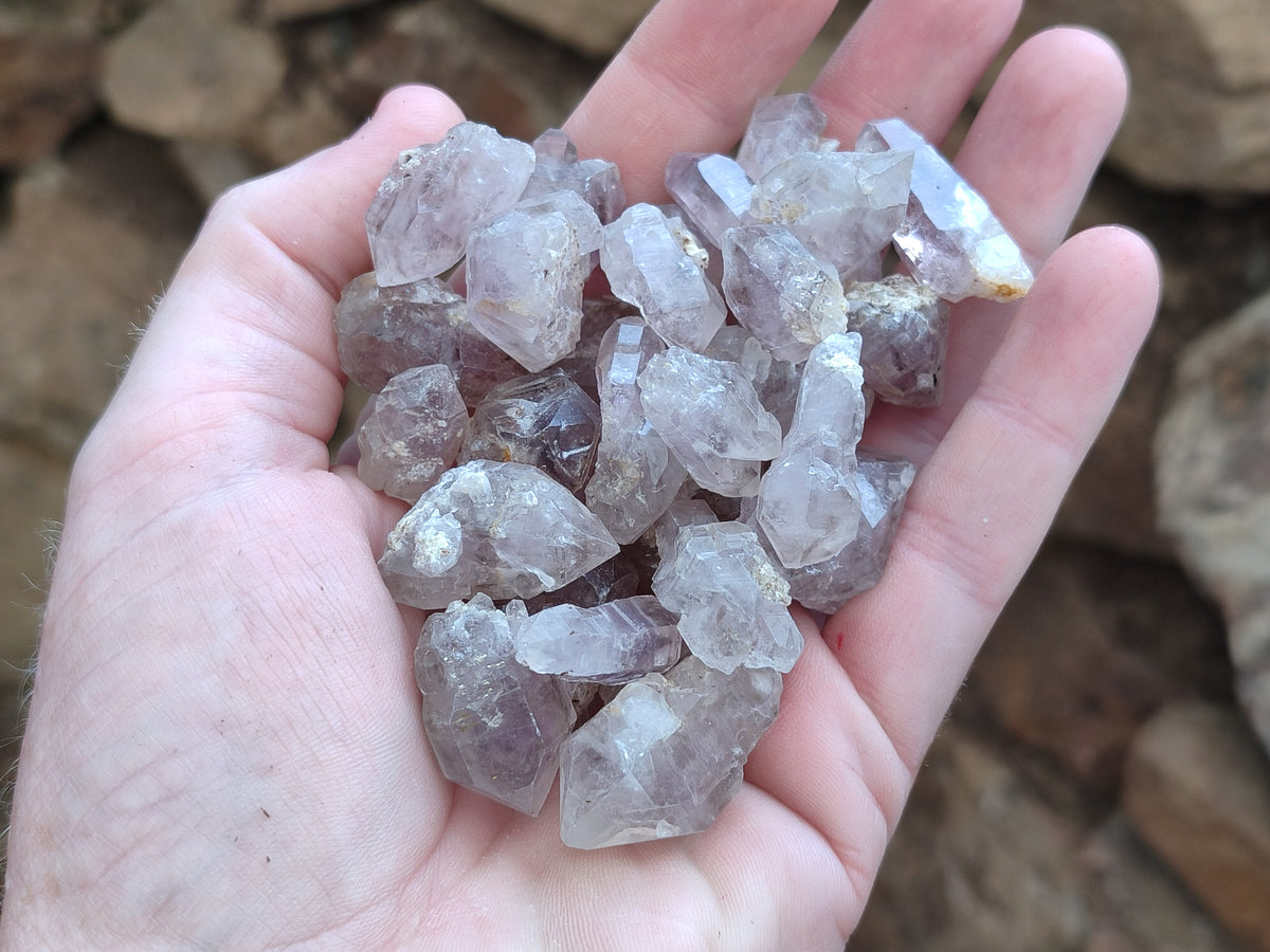 Natural Zululand Amethyst Crystals x 1.6 Kg Lot From South Africa - Toprock Gemstones and Minerals 