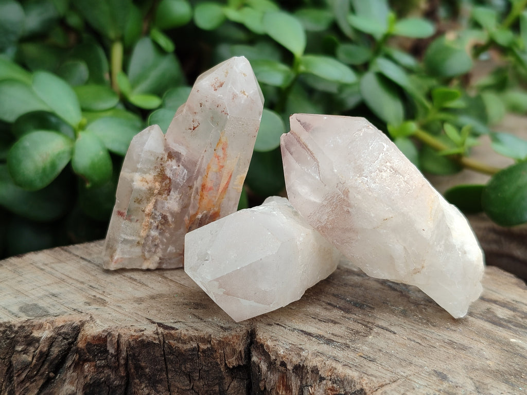 Natural Pineapple Candle Quartz Crystals x 35 From Antsirabe, Madagascar - Toprock Gemstones and Minerals 