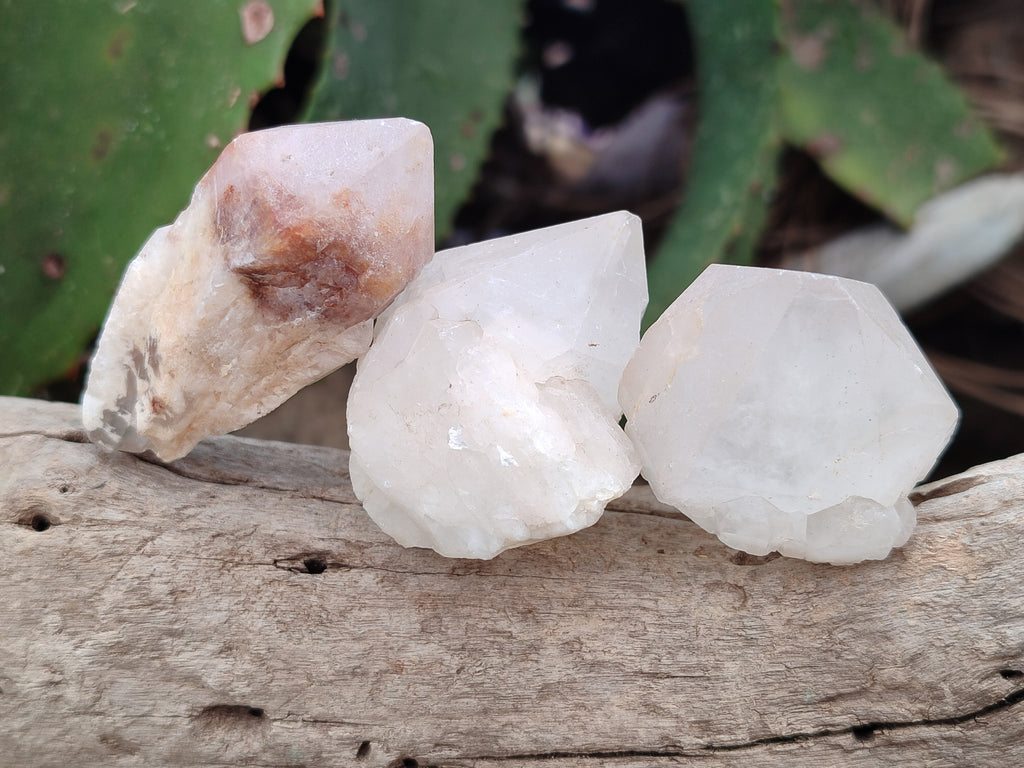 Natural Pineapple Candle Quartz Crystals x 35 From Antsirabe, Madagascar - Toprock Gemstones and Minerals 