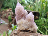 Natural Amethyst Spirit Quartz Clusters x 6 From Boekenhouthoek, South Africa