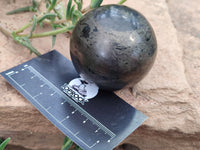 Polished Pharaoh Stone Spheres x 2 From Zimbabwe - Toprock Gemstones and Minerals 