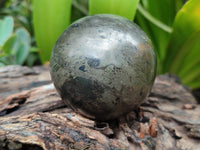 Polished Pharaoh Stone Spheres x 2 From Zimbabwe - Toprock Gemstones and Minerals 