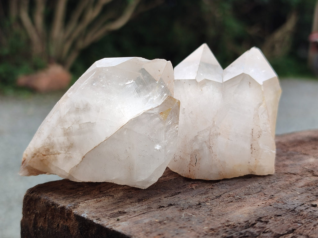 Natural Quartz Crystals x 15 From Madagascar - Toprock Gemstones and Minerals 
