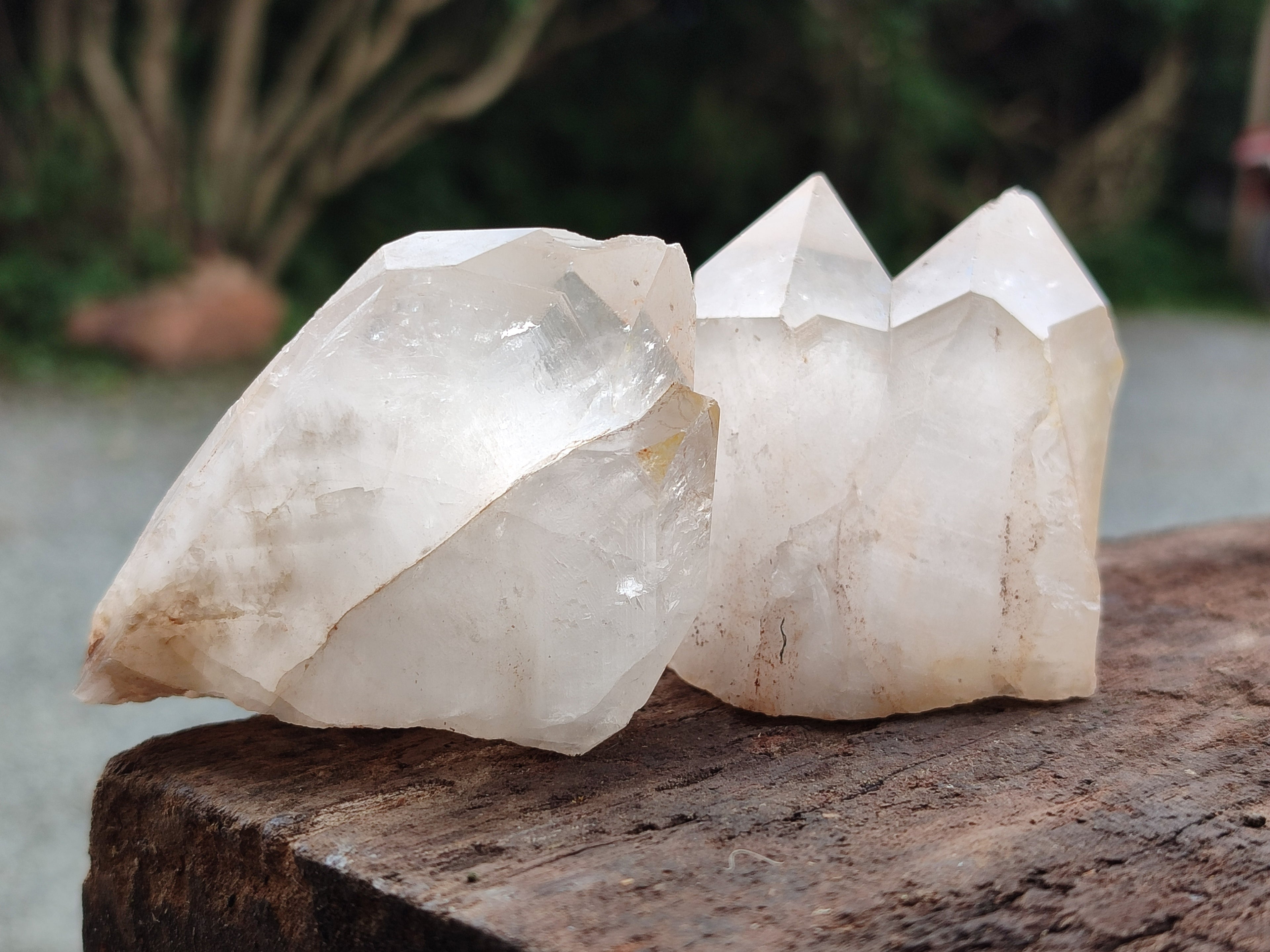 Natural Quartz Crystals x 15 From Madagascar - Toprock Gemstones and Minerals 