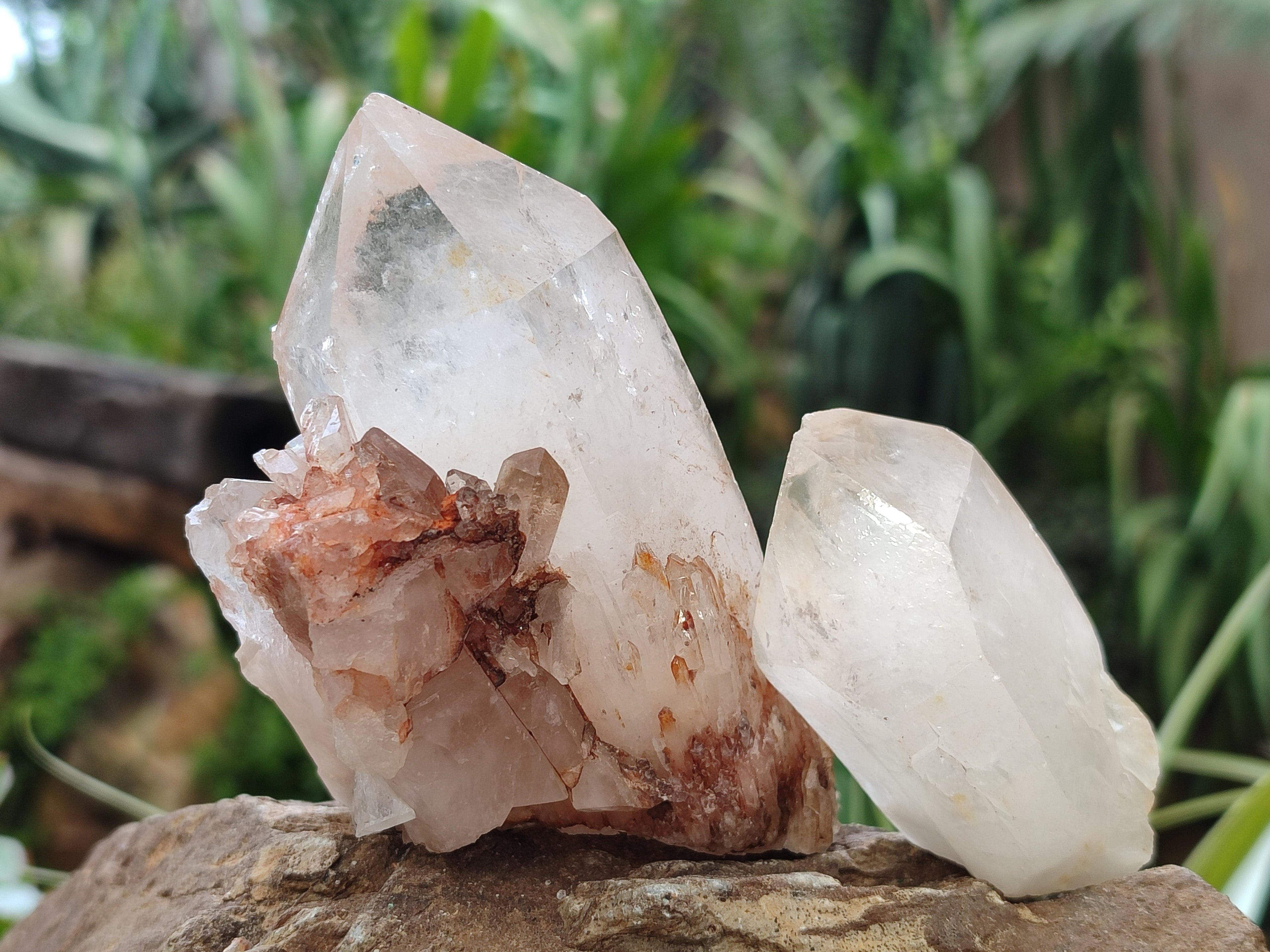 Natural Quartz Crystals x 15 From Madagascar - Toprock Gemstones and Minerals 