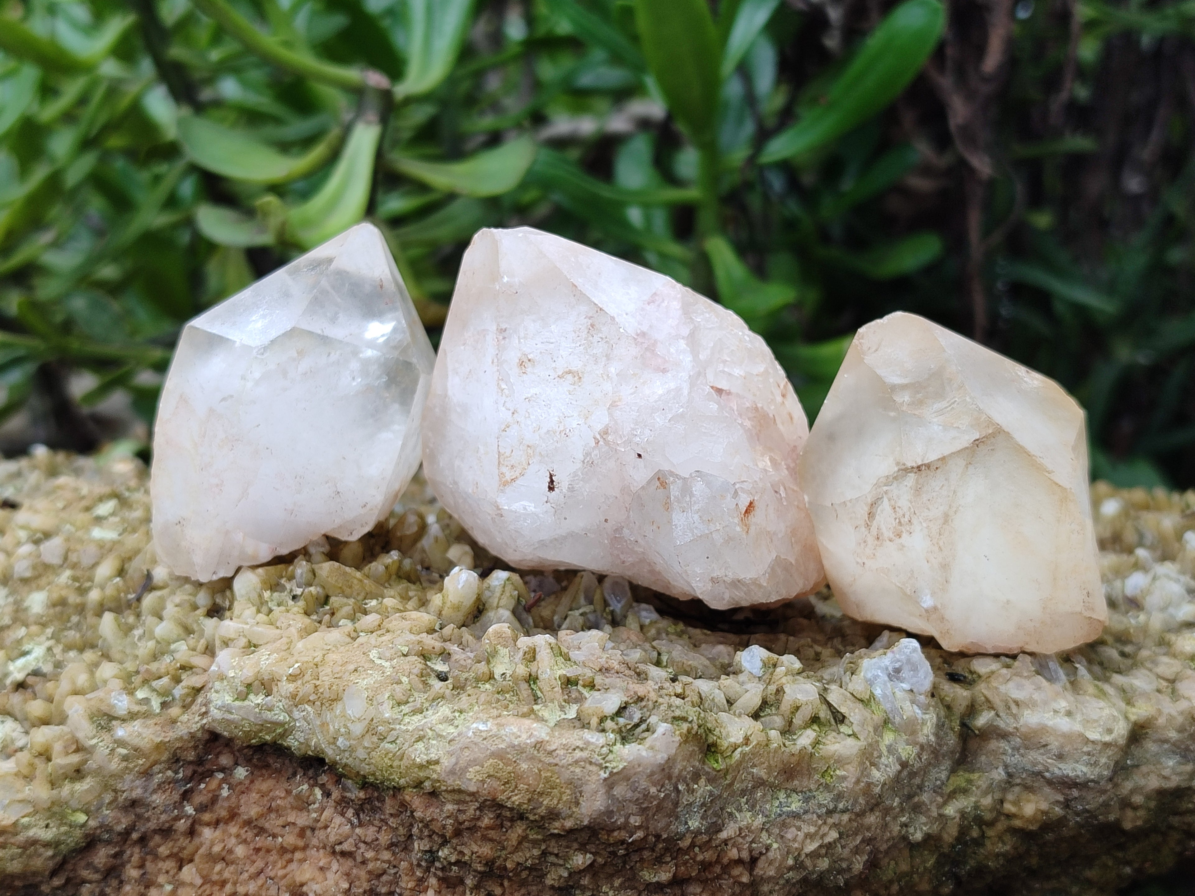 Natural Quartz Crystals x 15 From Madagascar - Toprock Gemstones and Minerals 
